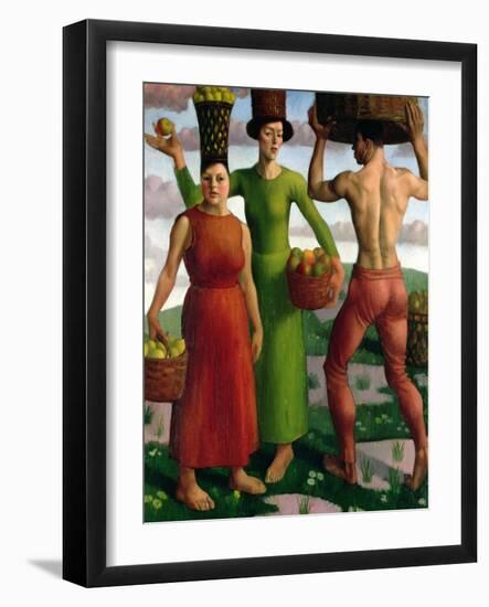 The Fruit Sorters, 1914-Mark Gertler-Framed Giclee Print