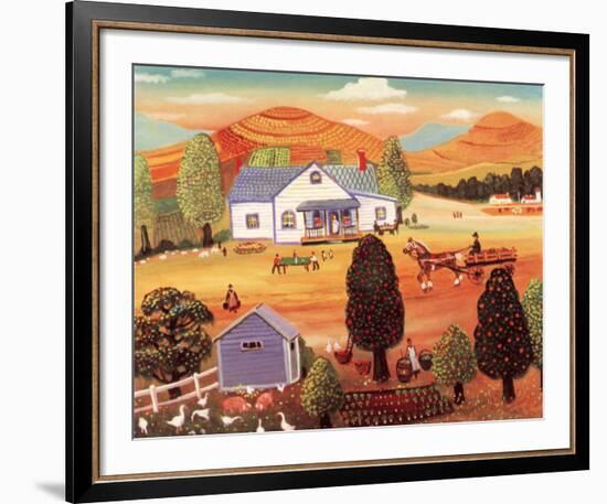 The Fruitful Land-Konstantine Rodko-Framed Art Print