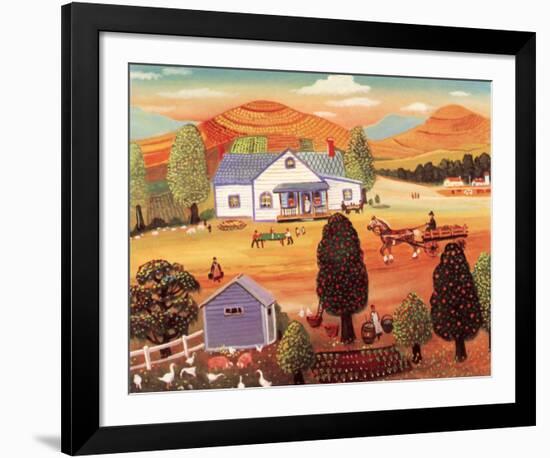 The Fruitful Land-Konstantine Rodko-Framed Art Print