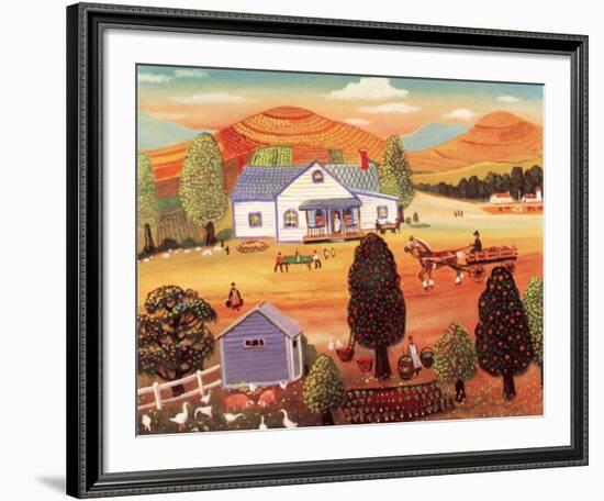 The Fruitful Land-Konstantine Rodko-Framed Art Print