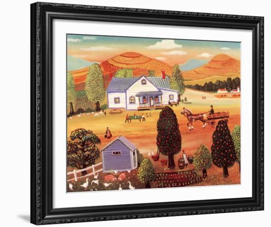 The Fruitful Land-Konstantine Rodko-Framed Art Print