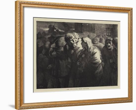 The Fugitives from Chicago-James Dawson Watson-Framed Giclee Print