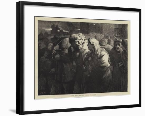 The Fugitives from Chicago-James Dawson Watson-Framed Giclee Print