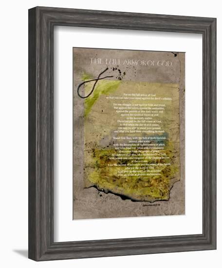 The Full Armor Of God-Ruth Palmer-Framed Art Print