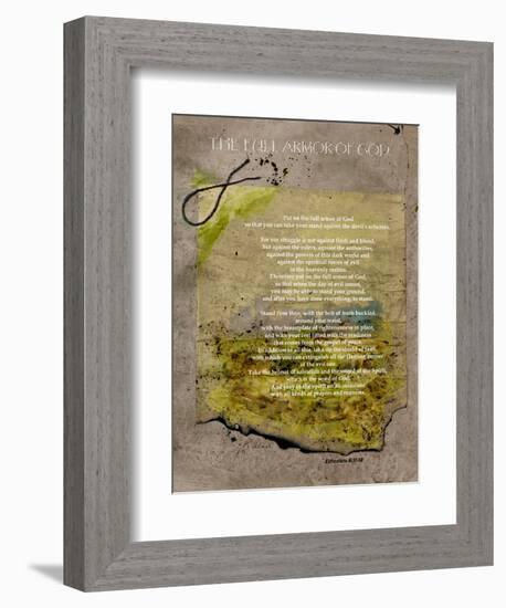 The Full Armor Of God-Ruth Palmer-Framed Art Print