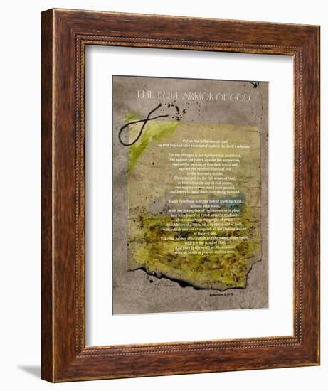 The Full Armor Of God-Ruth Palmer-Framed Art Print