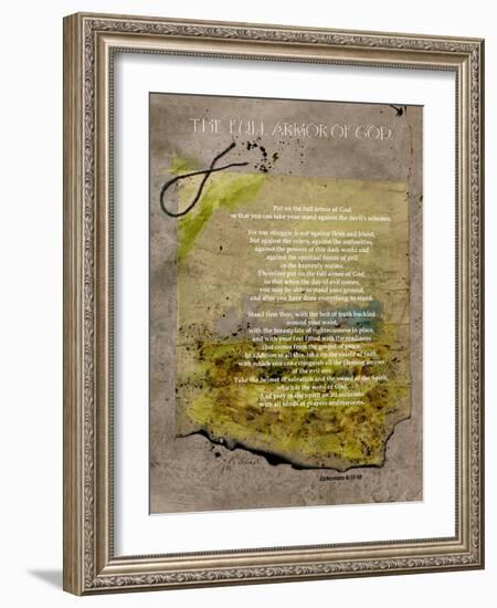 The Full Armor Of God-Ruth Palmer-Framed Art Print