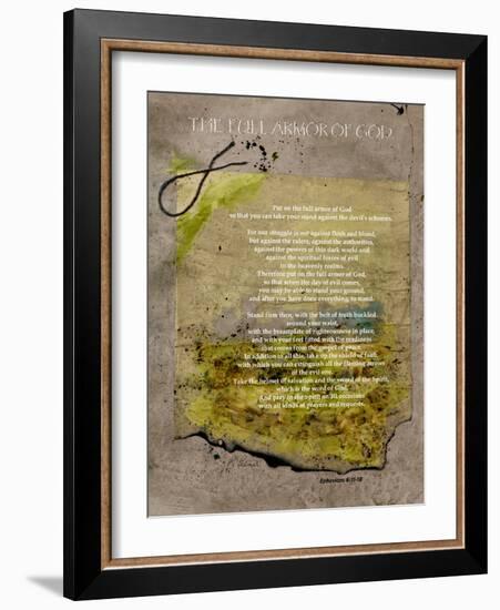 The Full Armor Of God-Ruth Palmer-Framed Art Print