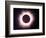 The Full Solar Eclipse is Seen in Saint Pierre Du Port Near Normandy, France-null-Framed Photographic Print