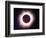 The Full Solar Eclipse is Seen in Saint Pierre Du Port Near Normandy, France-null-Framed Photographic Print