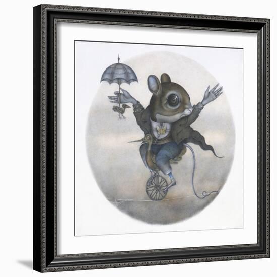 The Funambulist-Wayne Anderson-Framed Giclee Print