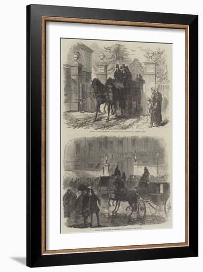 The Funeral of Lord Palmerston-Charles Robinson-Framed Giclee Print