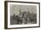 The Funeral of Mr Cobden, the Interment in West Lavington Churchyard-null-Framed Giclee Print