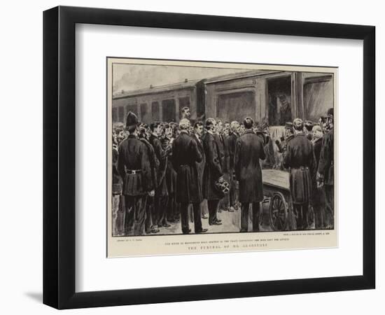 The Funeral of Mr Gladstone-S.t. Dadd-Framed Giclee Print