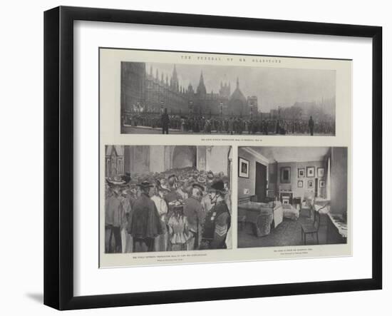 The Funeral of Mr Gladstone-null-Framed Giclee Print