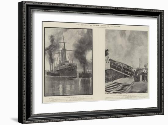 The Funeral of Prince Henry of Battenberg-Fred T. Jane-Framed Giclee Print