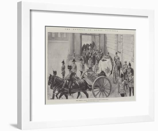 The Funeral of Queen Victoria-Amedee Forestier-Framed Giclee Print