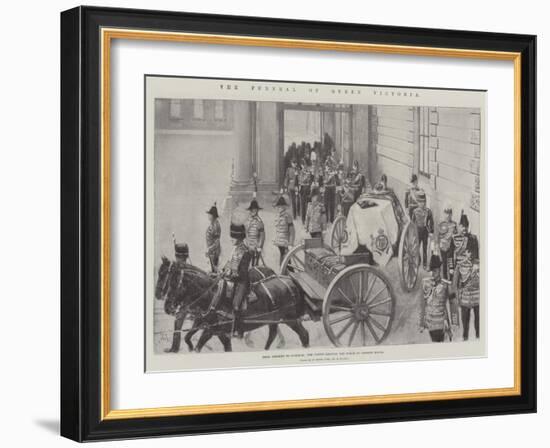 The Funeral of Queen Victoria-Amedee Forestier-Framed Giclee Print