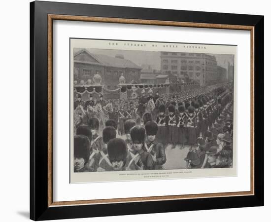 The Funeral of Queen Victoria-Enoch Ward-Framed Giclee Print