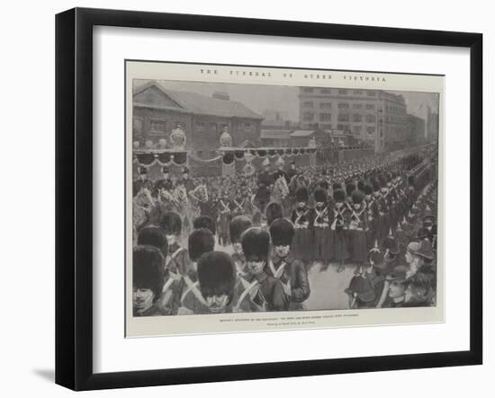 The Funeral of Queen Victoria-Enoch Ward-Framed Giclee Print