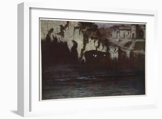 The Funeral of Siegfried, 1906-Hermann Hendrich-Framed Giclee Print