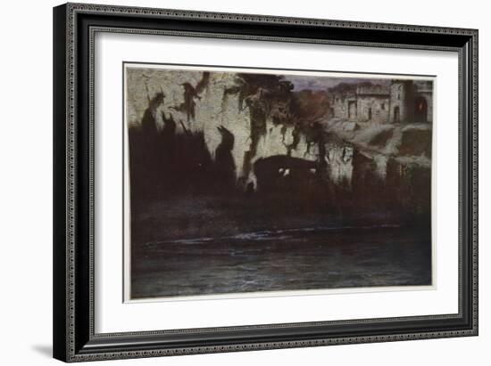 The Funeral of Siegfried, 1906-Hermann Hendrich-Framed Giclee Print