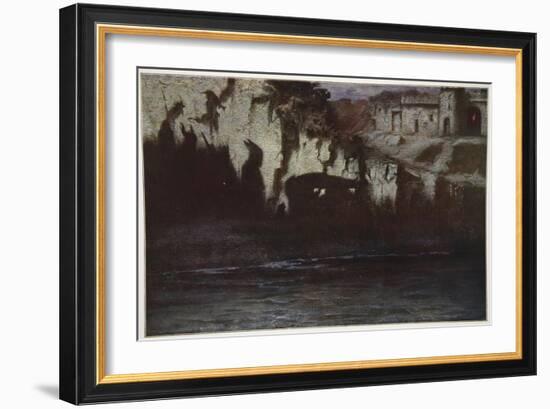 The Funeral of Siegfried, 1906-Hermann Hendrich-Framed Giclee Print