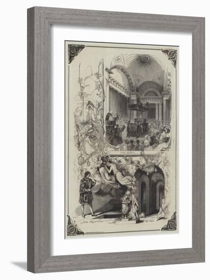 The Funeral of the Duke of Sussex-null-Framed Giclee Print