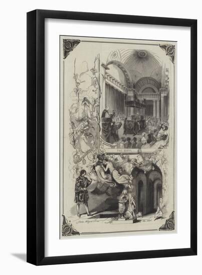 The Funeral of the Duke of Sussex-null-Framed Giclee Print