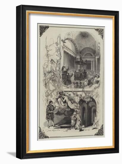 The Funeral of the Duke of Sussex-null-Framed Giclee Print