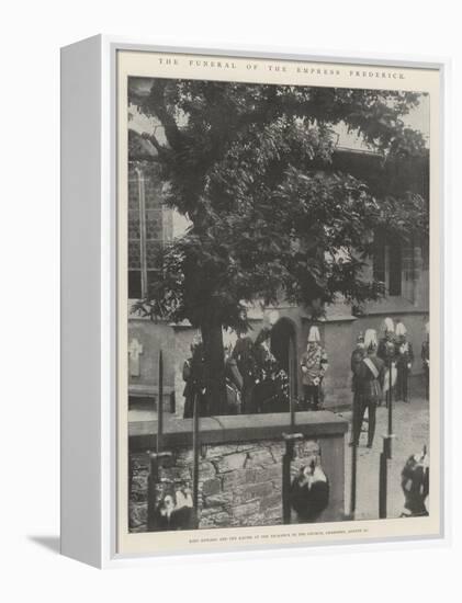 The Funeral of the Empress Frederick-null-Framed Premier Image Canvas