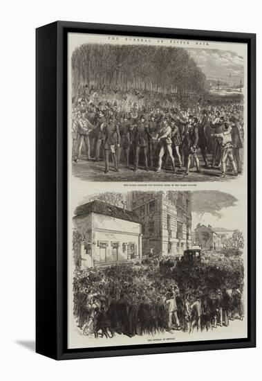 The Funeral of Victor Noir-null-Framed Premier Image Canvas