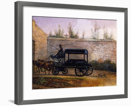 The Funeral of Wolfgang Amadeus Mozart-null-Framed Giclee Print