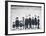 The Funeral Party, 1953-Laurence Stephen Lowry-Framed Premium Giclee Print