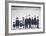 The Funeral Party, 1953-Laurence Stephen Lowry-Framed Premium Giclee Print