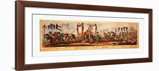 The Funeral Procession of the Rump-null-Framed Giclee Print