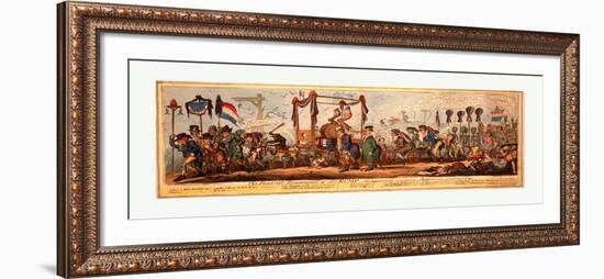 The Funeral Procession of the Rump-null-Framed Giclee Print