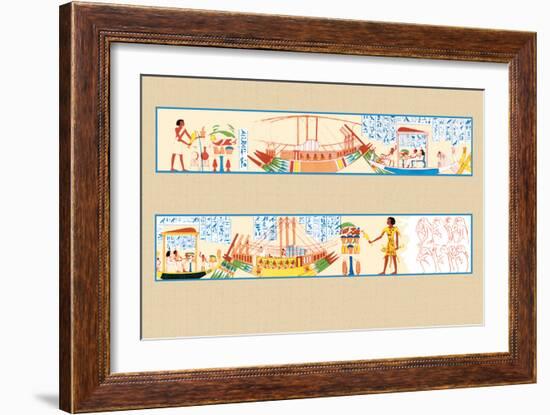 The Funeral Procession-J. Gardner Wilkinson-Framed Art Print