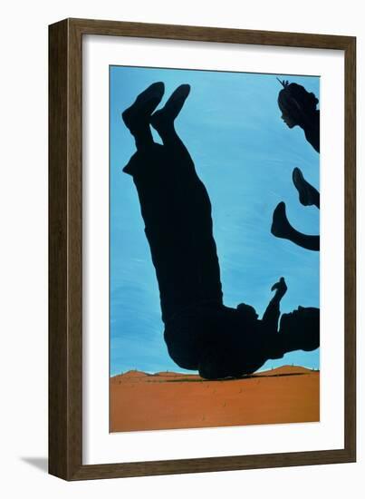 The Funny Side of Joe, 1998-Marjorie Weiss-Framed Premium Giclee Print