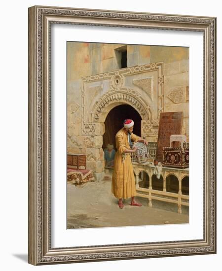 The Furniture Maker-Ludwig Deutsch-Framed Giclee Print