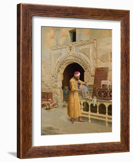 The Furniture Maker-Ludwig Deutsch-Framed Giclee Print