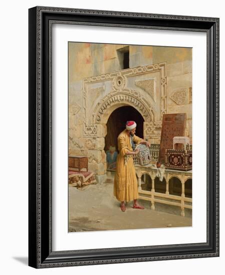 The Furniture Maker-Ludwig Deutsch-Framed Giclee Print