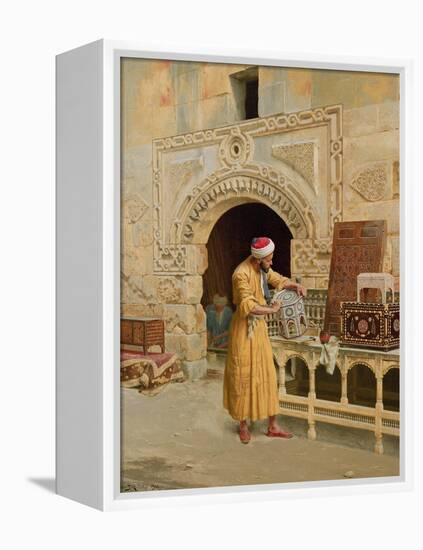 The Furniture Maker-Ludwig Deutsch-Framed Premier Image Canvas