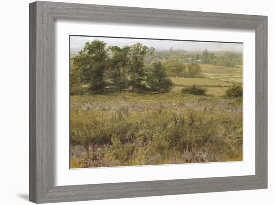 The Furze Field, 19th Century-Samuel Palmer-Framed Giclee Print