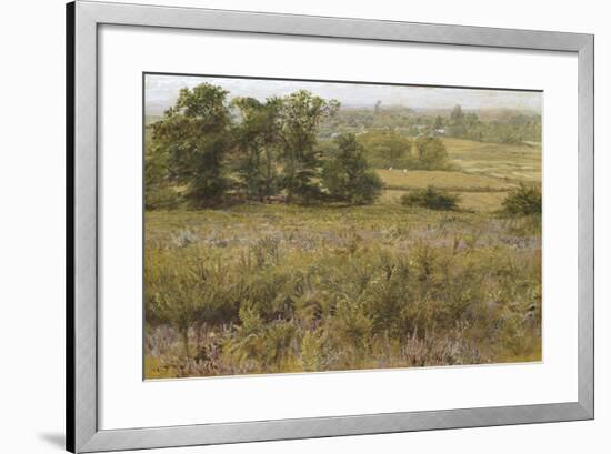 The Furze Field, 19th Century-Samuel Palmer-Framed Giclee Print