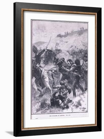 The Fusiliers at Albuera-William Barnes Wollen-Framed Giclee Print