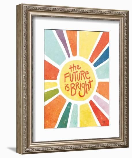 The Future Is Bright-Dina June-Framed Premium Giclee Print