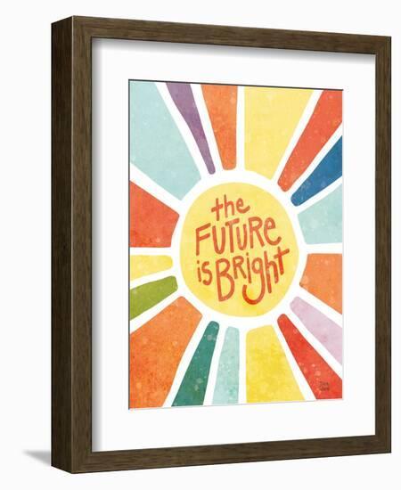 The Future Is Bright-Dina June-Framed Premium Giclee Print