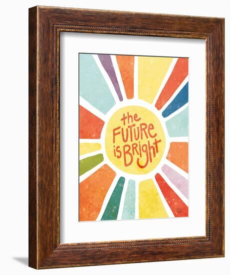 The Future Is Bright-Dina June-Framed Premium Giclee Print