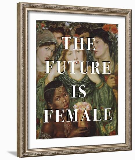 The Future is Female-Eccentric Accents-Framed Giclee Print